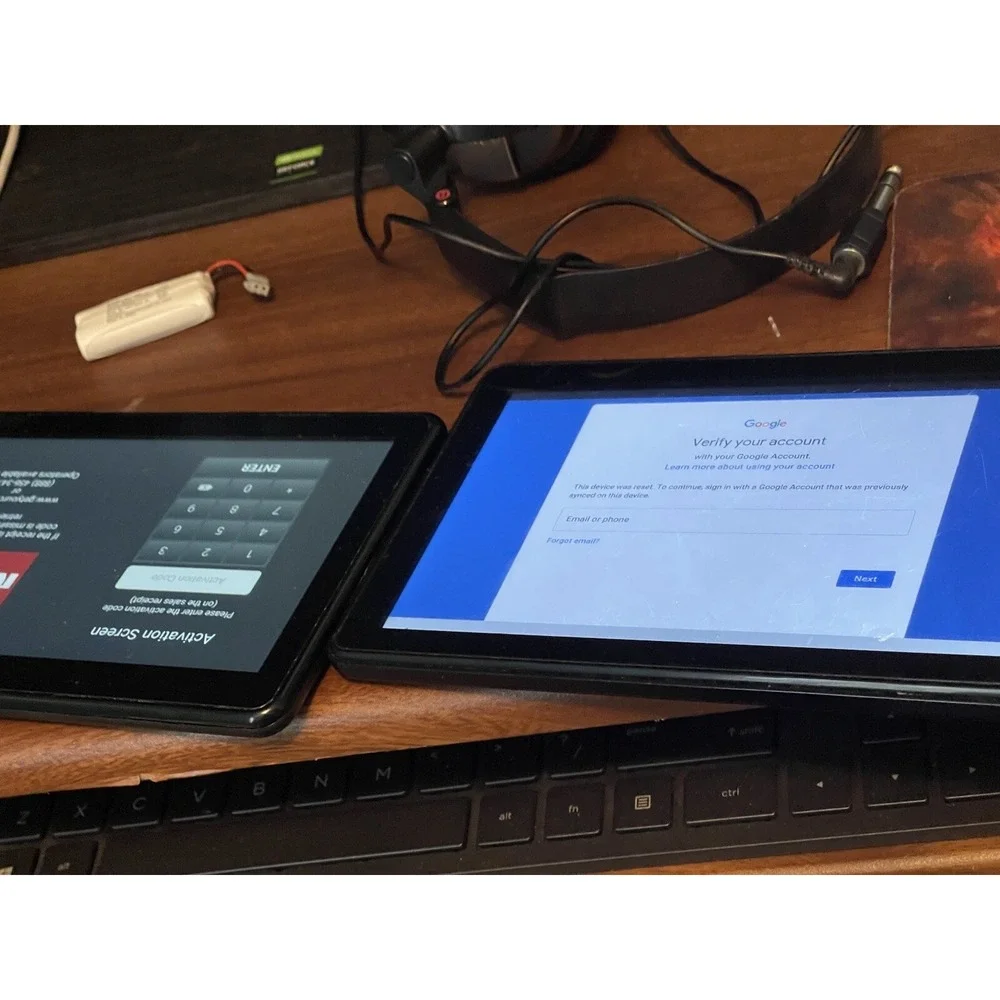 2 RCA Tablets Power On But Not Working Properly